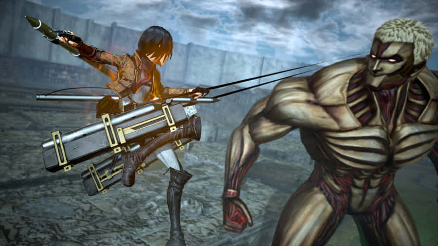 "Slåmed overbevisning i Aot 2 Final Battle"