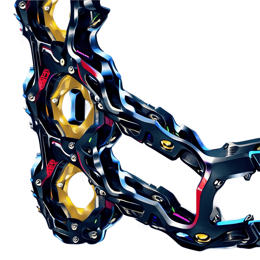 High Tensile Strength Bike Chain PNG 06292024