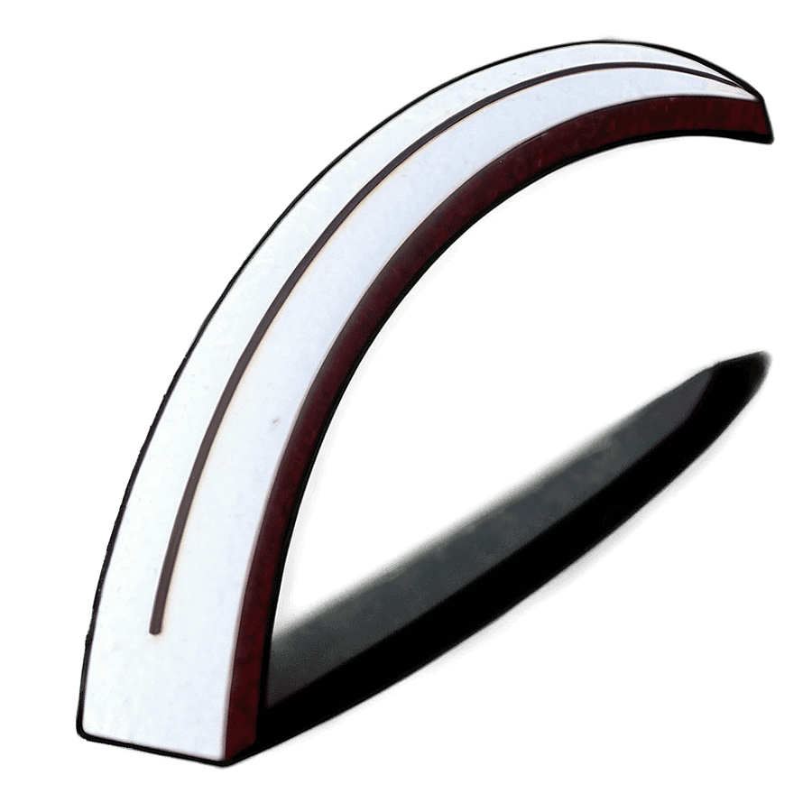 Continuous White Line PNG 05252024