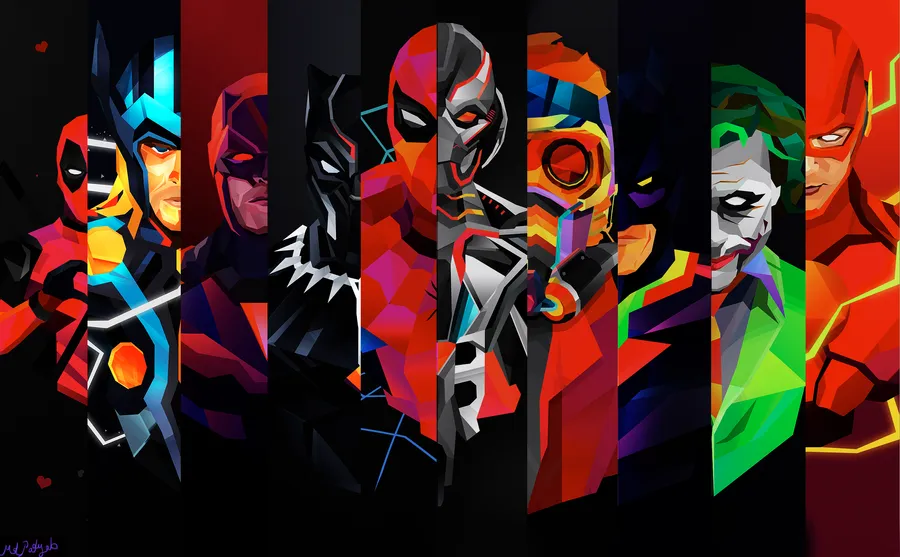 Superhero Background
