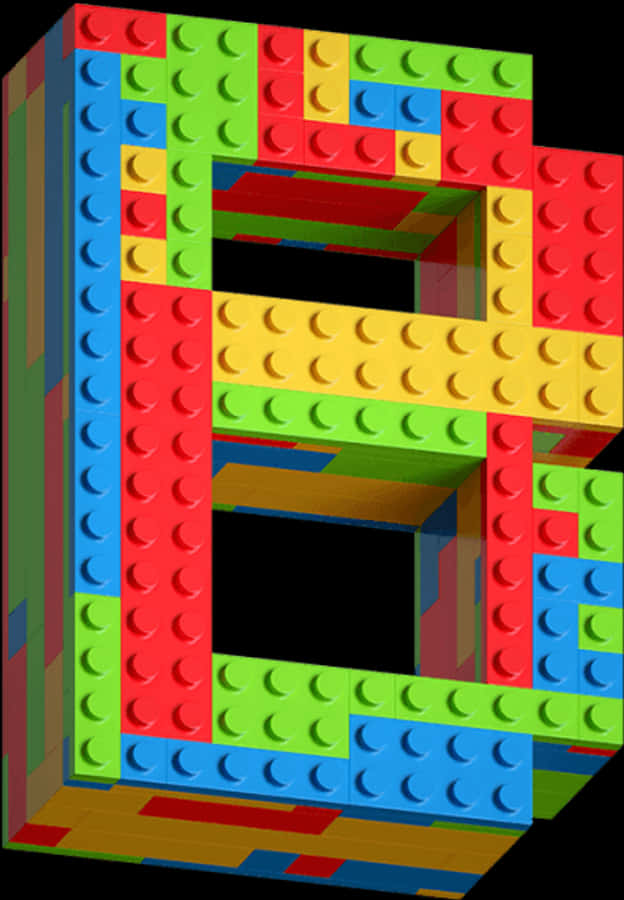 Lego Bricks Letter B, HD Png Download