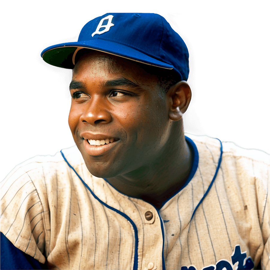 Jackie Robinson Breaking Barriers PNG iyg
