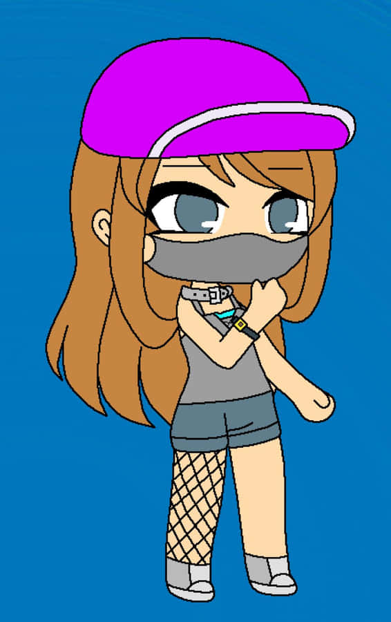 Gacha Baddie Charakter-Illustration
