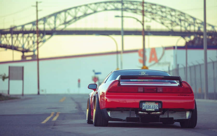 Sleek JDM Car Showcasing its Stylish Exterior