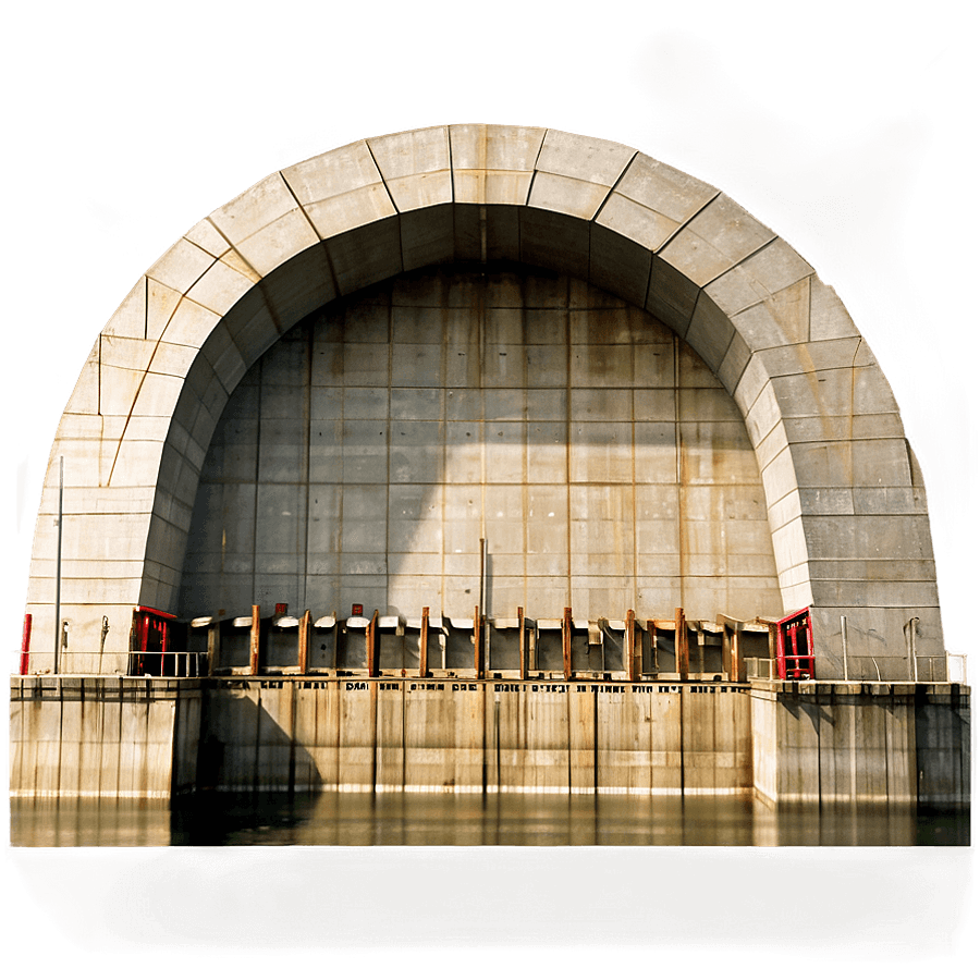 Arch Dam Engineering Marvel PNG xvs