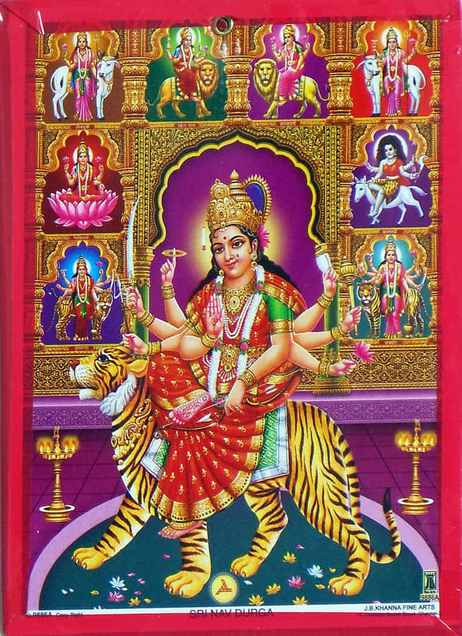 Nav Durga Uskonnollinen Taideteos