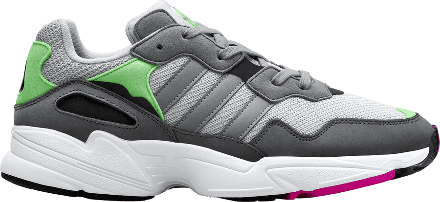 Adidas Yung เทา เขียว, HD Png Download