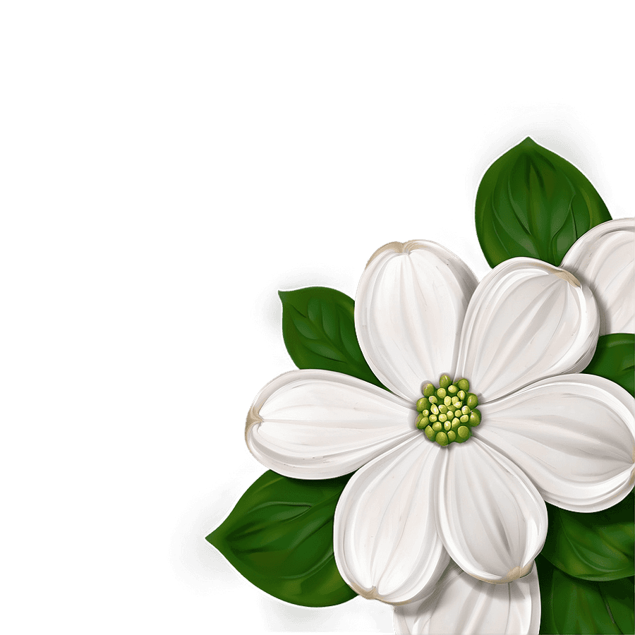 Dogwood Flower Background PNG hgv86