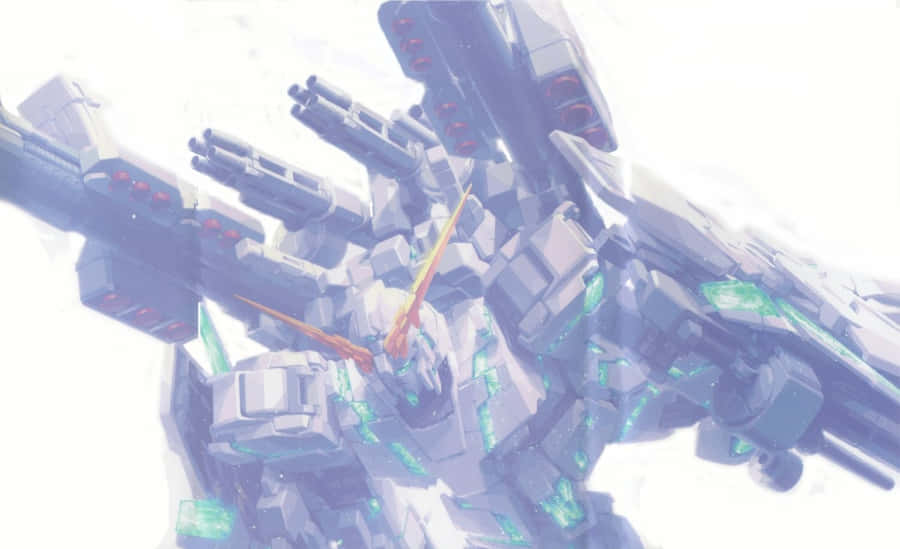 EinMobile Suit aus dem Gundam-Universum - der RX-0 Gundam Unicorn