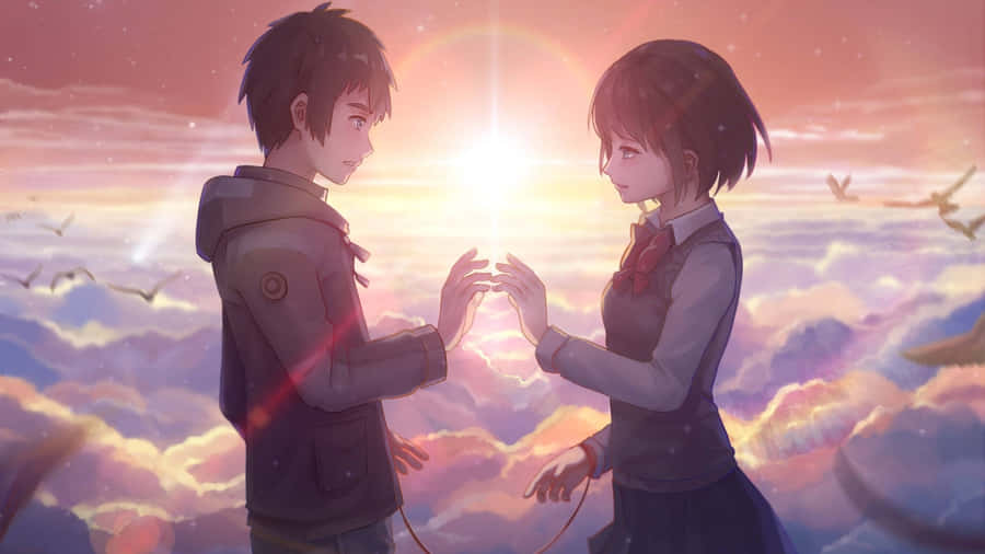 Solnedgångslöfte I Anime