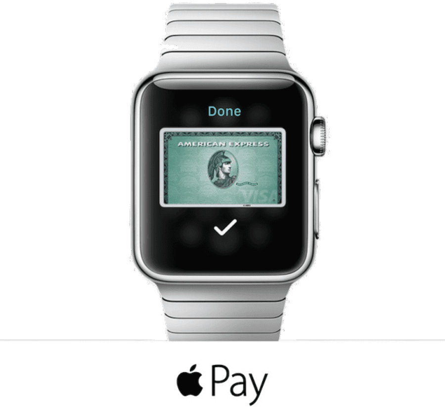 Smartwatch Apple Pay Transaction Completed