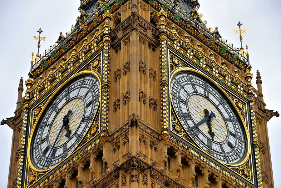 BigBen Schuss aus einer anderen Perspektive