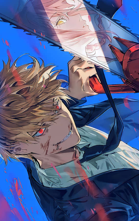 Arte Anime di Chainsaw Man