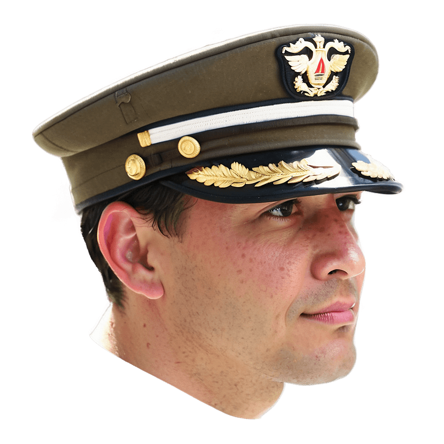 Elegant Pilot Hat for Formal Events PNG ryd