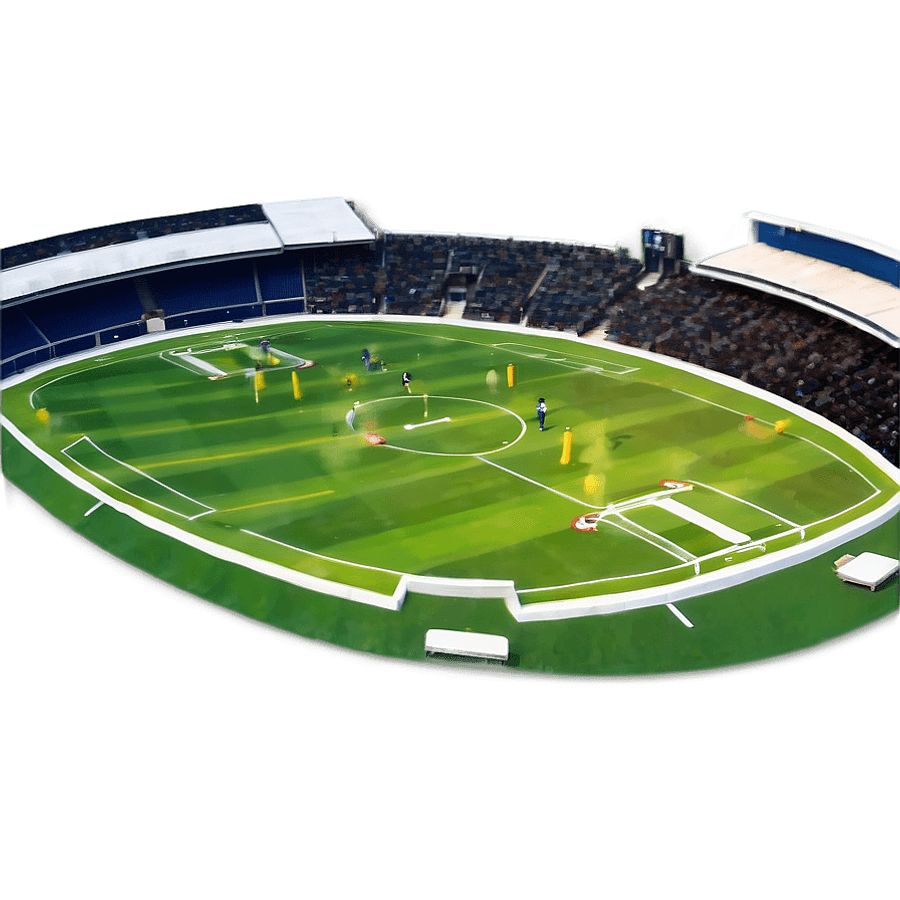 Football Field with Mascots PNG osp63