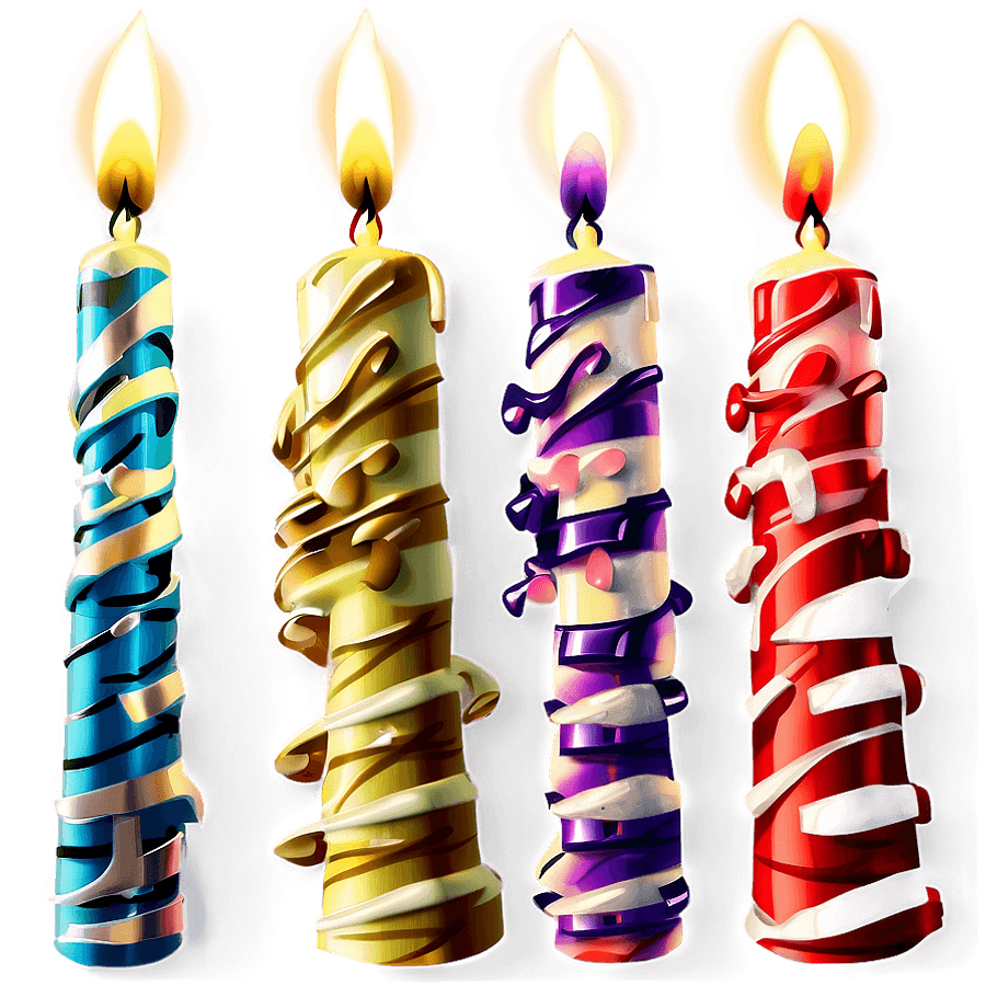 Birthday Candle Set PNG cof23