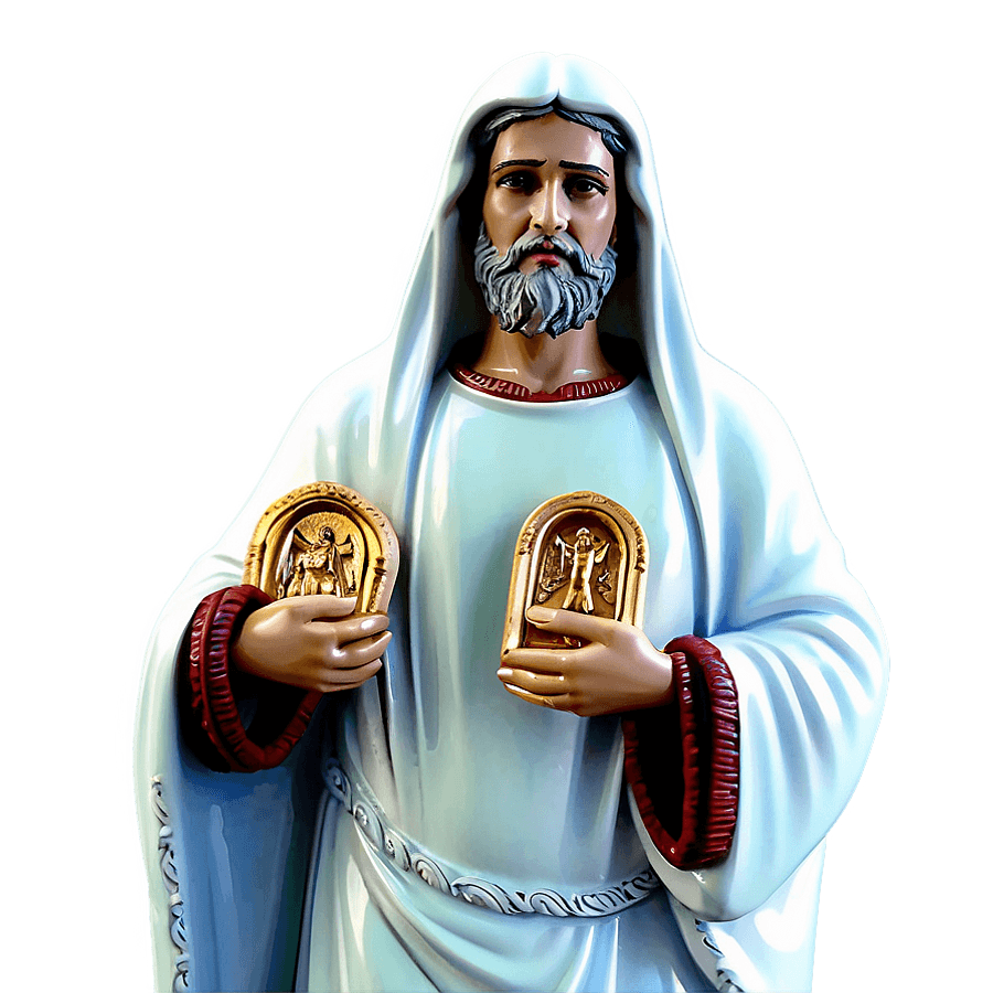San Judas Holding Holy Scripture PNG qjb54