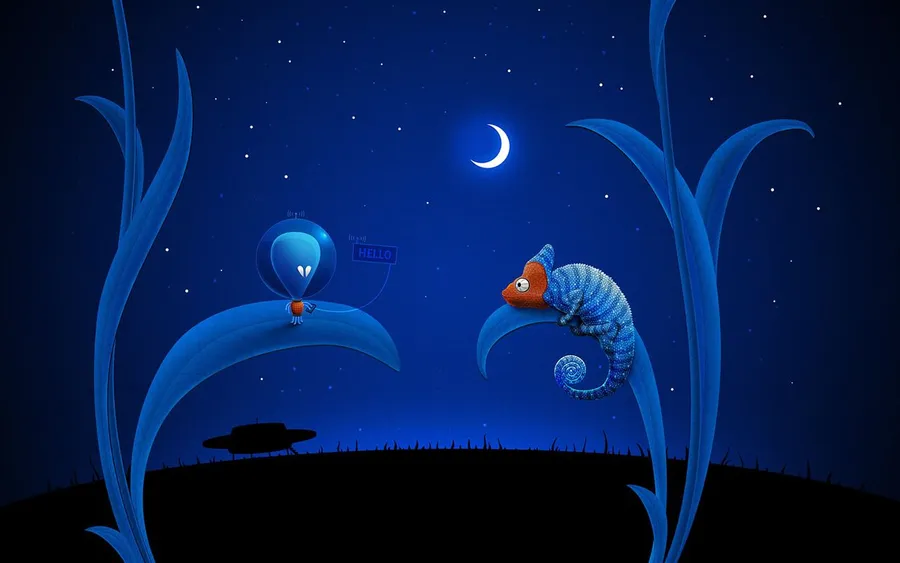 Alien Background