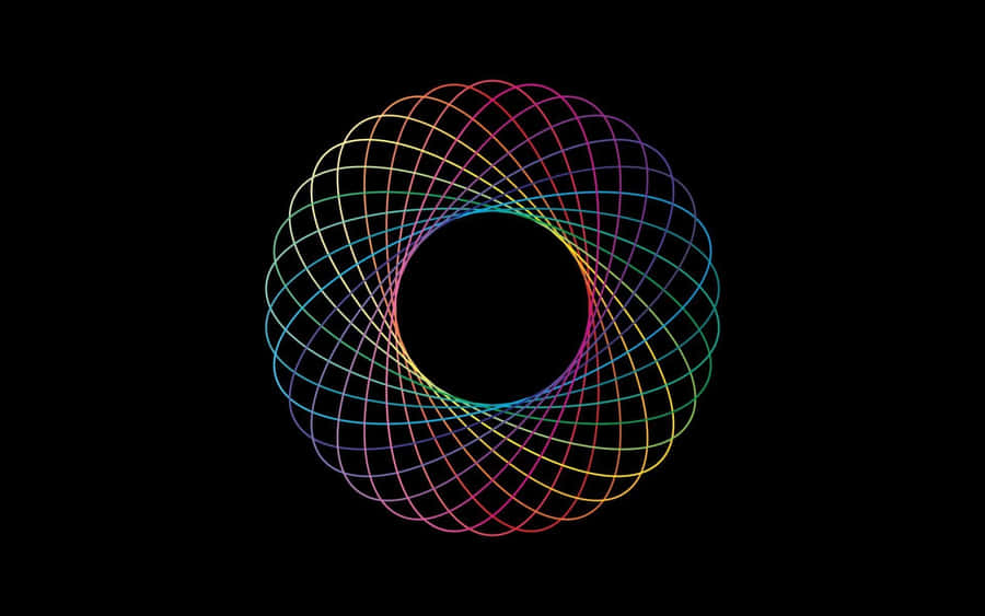 Buntes Geometrisches Spektrum Kreis