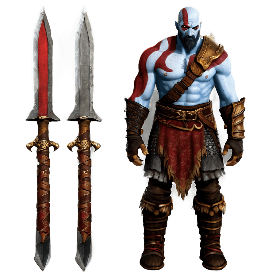 Kratos Warrior PNG 67