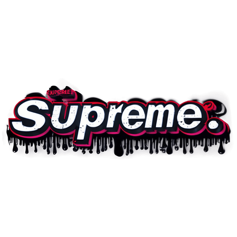 Supreme Drip Hypebeast PNG 51