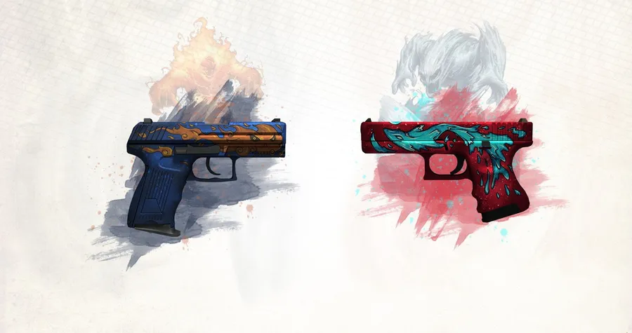 Custom Painted Glocks Rivalry Wallpaper