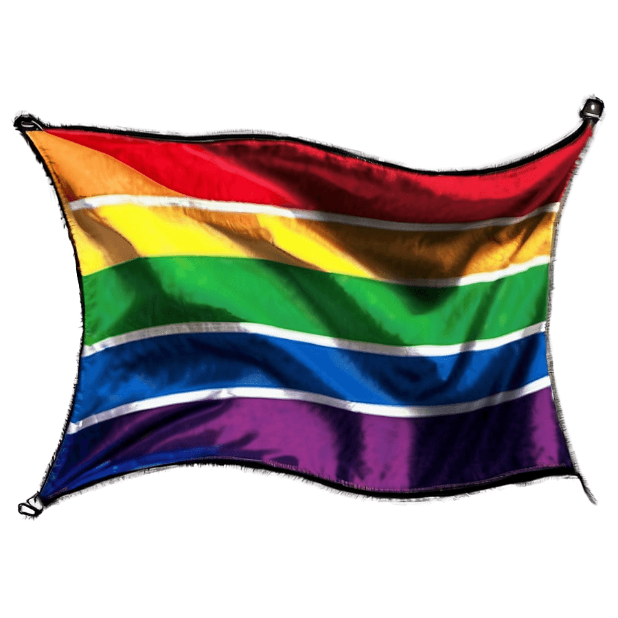 Gay Pride Symbol Flag PNG xrn