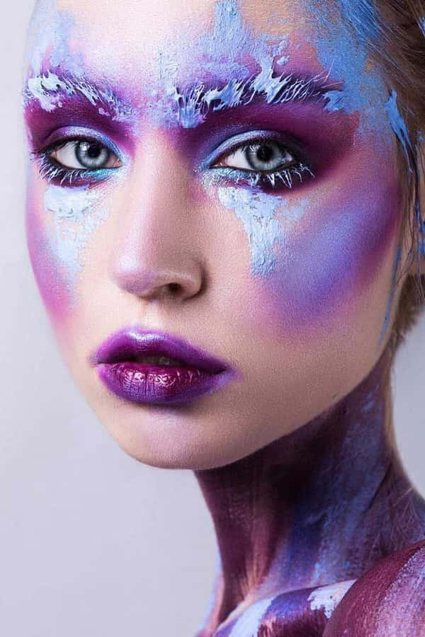 Maquiagem de Fantasia Frost Lavanda