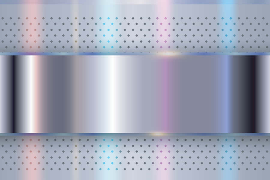 Raffiniertesilberne metallische Hintergrund