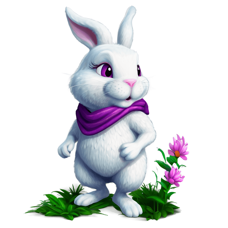 White Rabbit Animated PNG 06112024