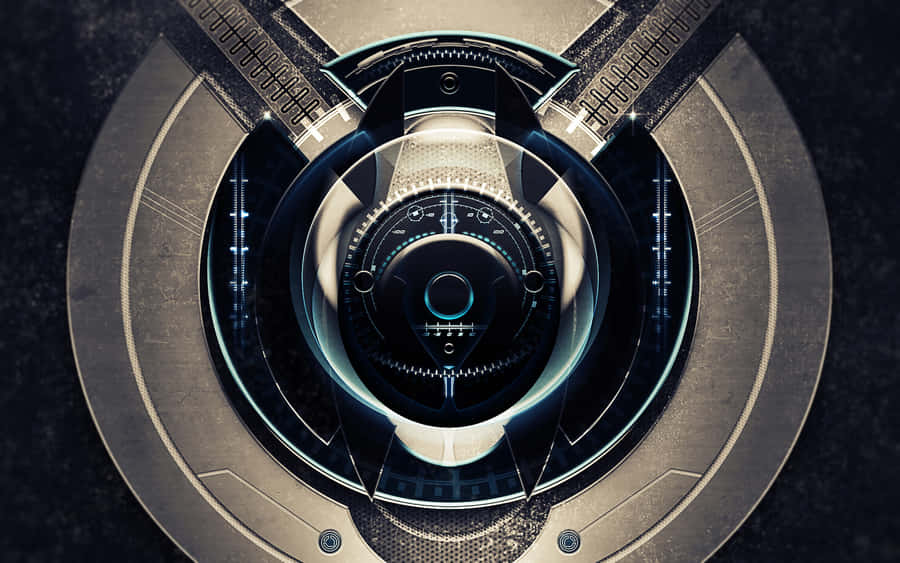 Futuristisches Interface Konzept