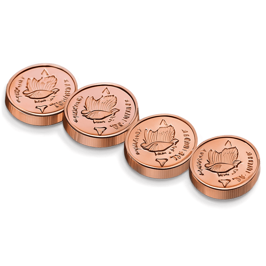 Gleaming Pennies PNG bnx51