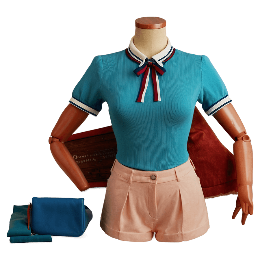 Vintage Preppy Aesthetic PNG etm61