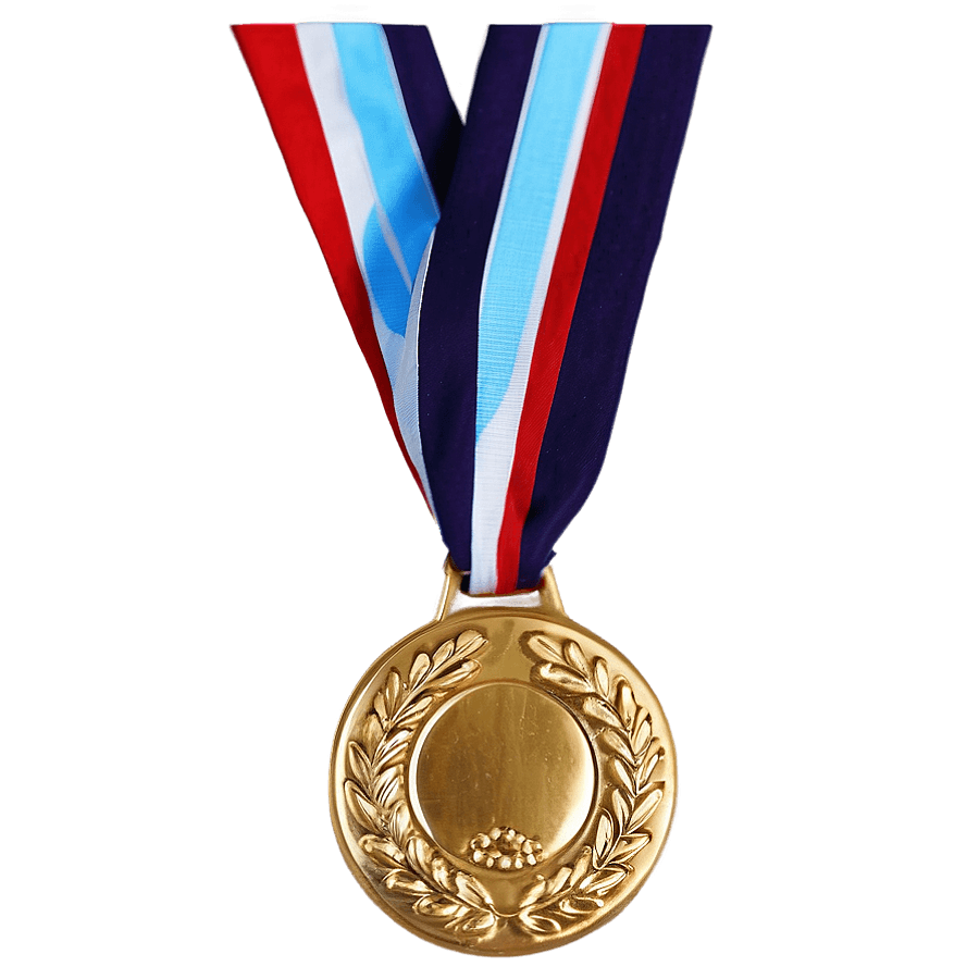 Gold Medal For Bravery PNG 17