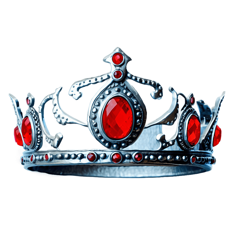 Medieval Silver Crown PNG gdi