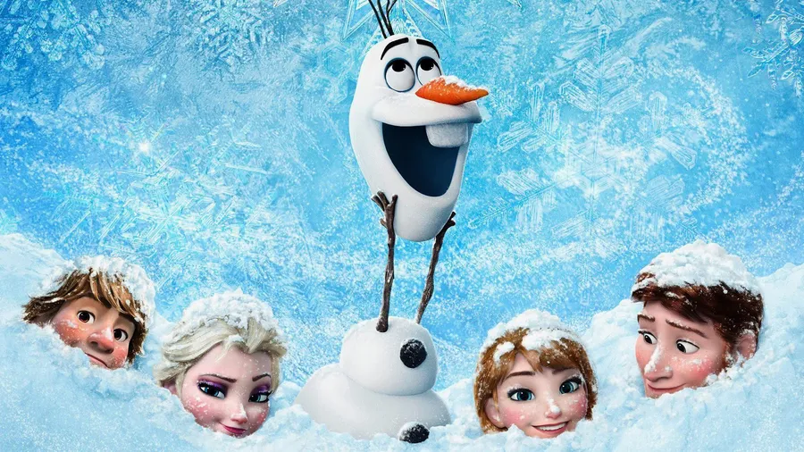 Snowman background