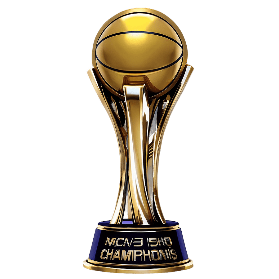 NBA Championship Trophy PNG 05252024