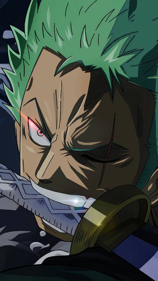 Download Zoro Hd Close Up Shot Wallpaper | Wallpapers.com