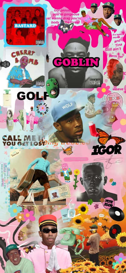 Tyler, der Schöpfer Ästhetik Collage