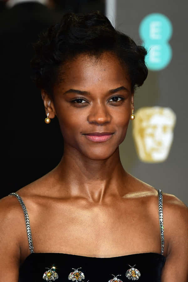 Letitia Wright Elegantes Porträt bei Veranstaltung