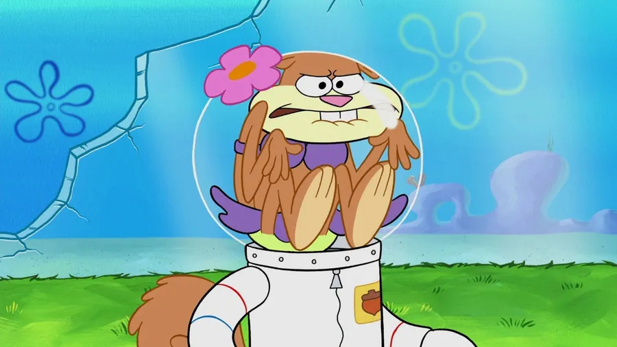 Compressed Sandy Cheeks wallpaper