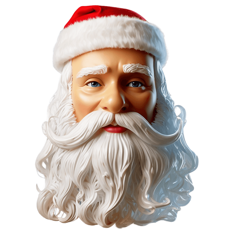 Simple Santa Face PNG keb24