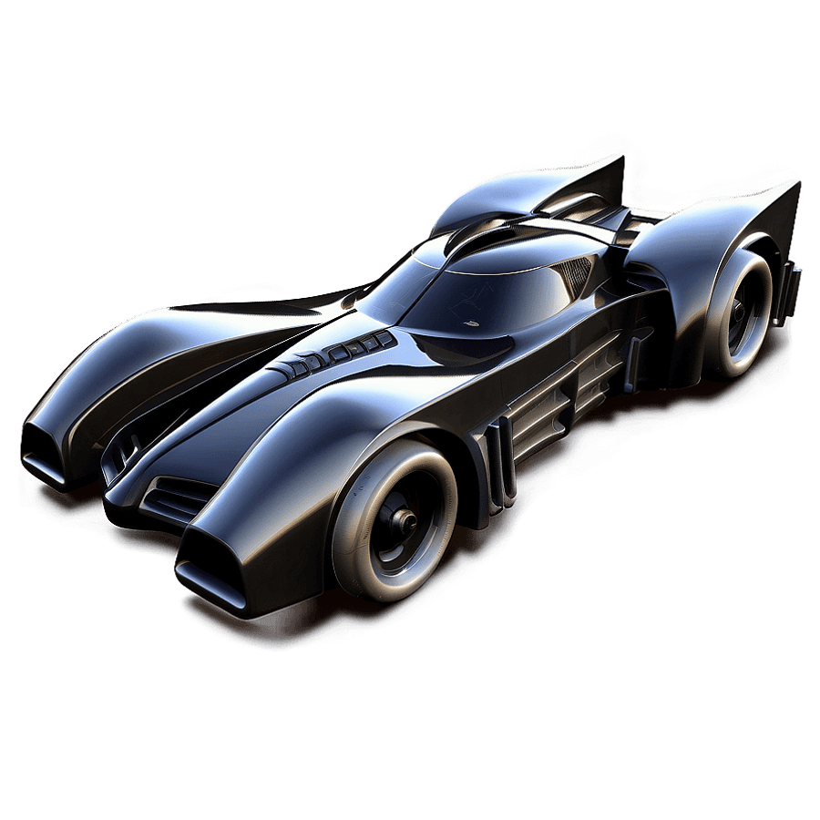 Custom Batmobile Sketch PNG 10