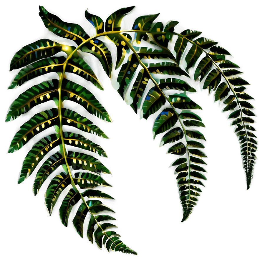 Fern Leaf Wedding Decoration PNG err