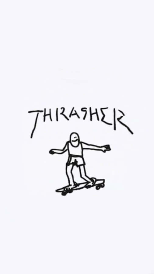 Skater performing kickflip