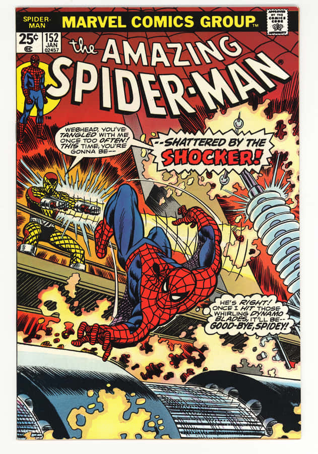 The Shocker's electrifying appearance
