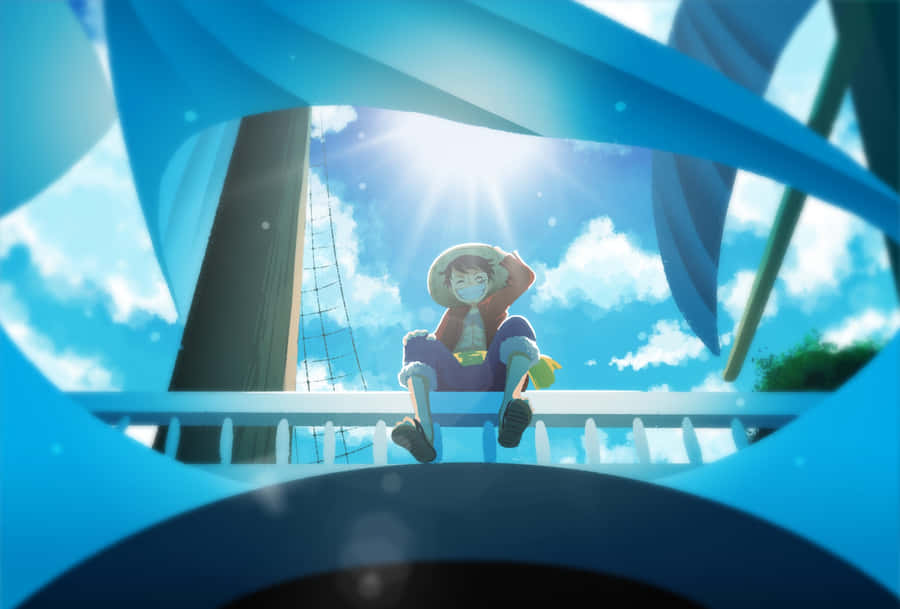 Relaxamento no Convés do Luffy Sunny