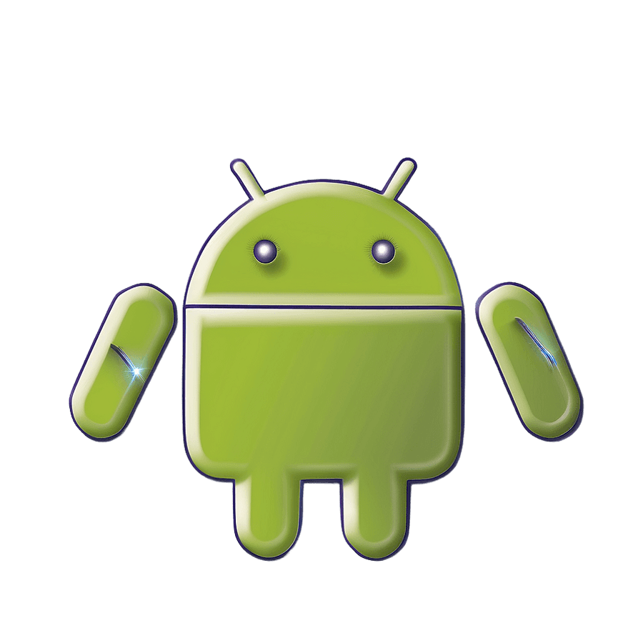 Android Logo Outline PNG pqy