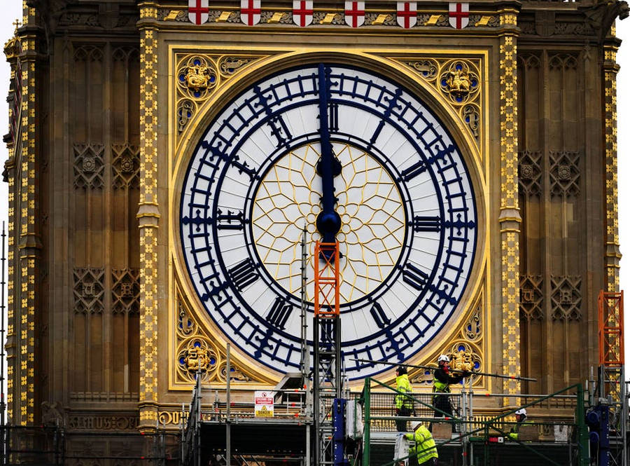 BigBen perfekt ausgerichtet
