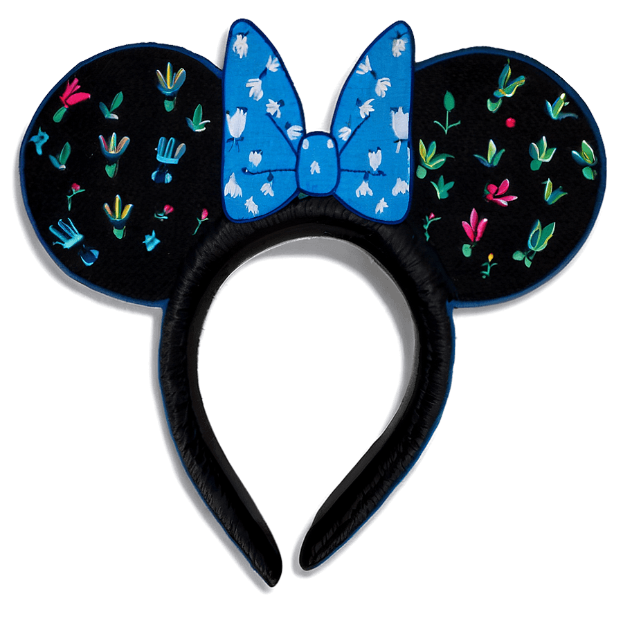 Embroidered Disney Ears PNG 06272024